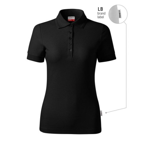 Koszulka polo Malfini Reserve W MLI-R23LB czarny