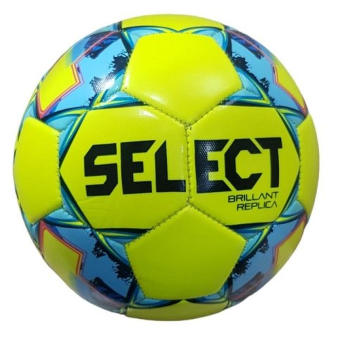 Piłka nożna SELECT Brillant Replica żółto/niebieska Piłka nożna SELECT Brillant Replica żółto/niebieska
