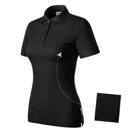 Koszulka polo Malfini Resist Heavy Polo W MLI-R21LB czarny 01