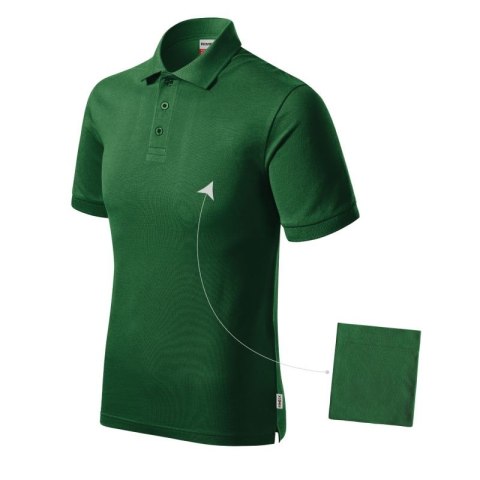 Koszulka polo męska Resist Heavy Polo (zieleń butelkowa 06 (brand label))