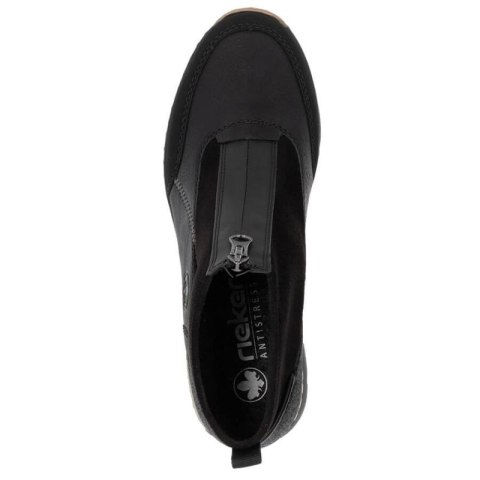 Botki na koturnie Rieker W N6361-00 RKR704 Botki na koturnie Rieker W N6361-00 RKR704