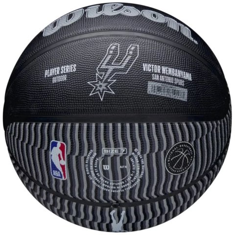 Piłka Wilson NBA Player Icon Victor Wembanyama Outdoor Ball WZ3017801XB