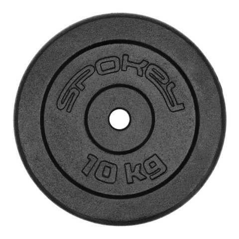 Obciążenie żeliwne 10kg Spokey Sinis H SPK-944485 Obciążenie żeliwne 10kg Spokey Sinis H SPK-944485