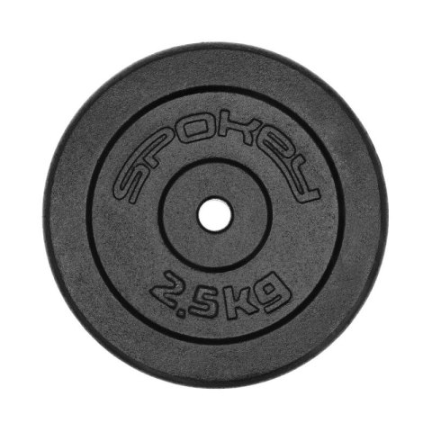 Obciążenie żeliwne 2,5kg Spokey Sinis SPK-944483 Obciążenie żeliwne 2,5kg Spokey Sinis SPK-944483