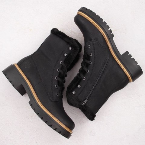 Buty z futerkiem Rieker W 72625-00 RKR714
