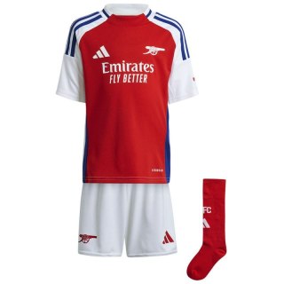 Komplet piłkarski adidas Arsenal Londyn Home Mini Jr IS8146