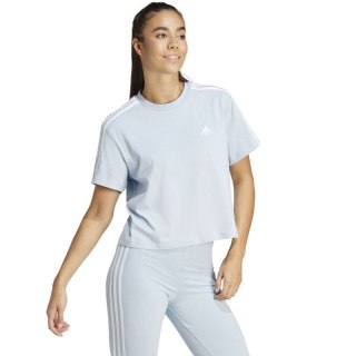 Koszulka adidas Essentials 3-Stripes Single Jersey Crop Top W IS1568