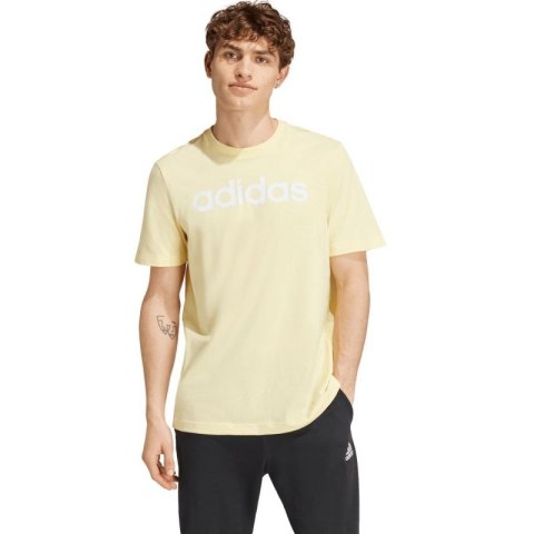 Koszulka adidas Essentials Single Jersey Linear Embroidered M IZ4769