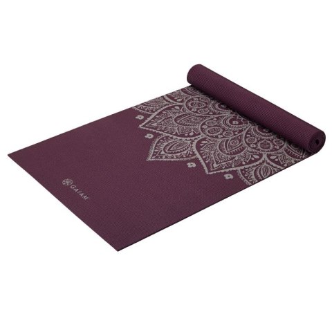 Mata do Jogi Gaiam Midnight Plum Sundial Flower 5mm 65734