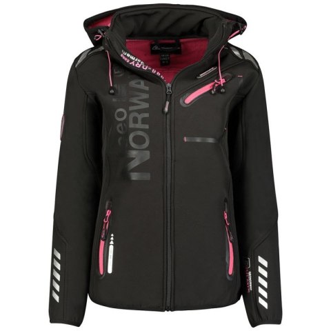 Kurtka Geographical Norway Reine softshellowa W WU8182F/GNO-BLACK-PINK Kurtka Geographical Norway Reine softshellowa W WU8182F/GNO-BLACK-PINK