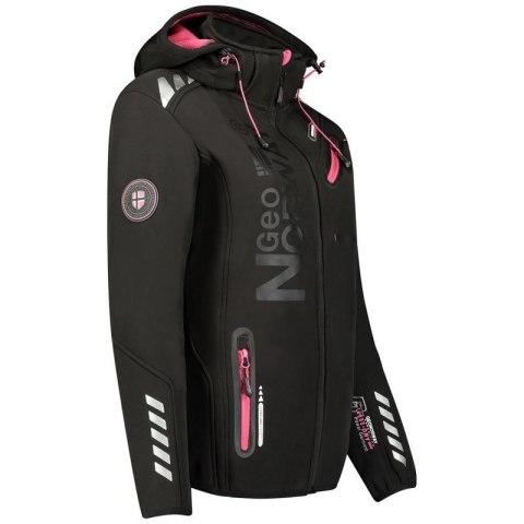 Kurtka Geographical Norway Reine softshellowa W WU8182F/GNO-BLACK-PINK Kurtka Geographical Norway Reine softshellowa W WU8182F/GNO-BLACK-PINK