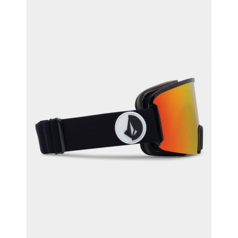 Gogle snowboardowe Volcom GARDEN GLOSS BLACK/RED CHROME (VG0122100)