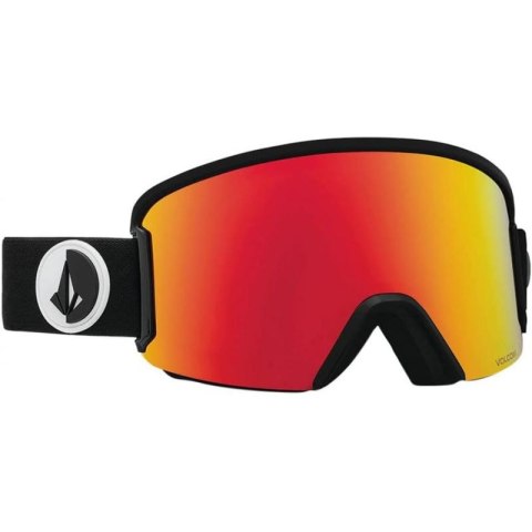 Gogle snowboardowe Volcom GARDEN GLOSS BLACK/RED CHROME (VG0122100)