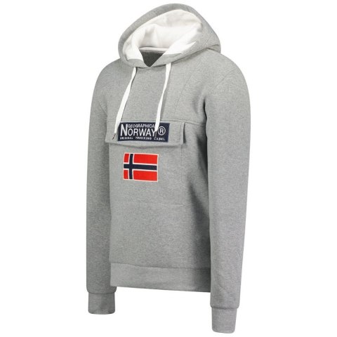 Bluza Geographical Norway Gadrien DB 054 M WW6114H/GN/Blended Grey / White Bluza Geographical Norway Gadrien DB 054 M WW6114H/GN/Blended Grey / White