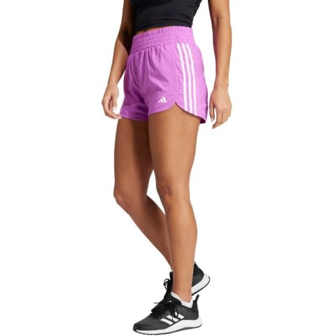 Spodenki adidas Pacer Training 3-Stripes Woven High Rise W IX1079
