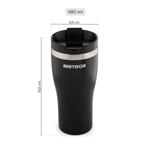 Kubek termiczny Meteor otwierany 480 ml 17254