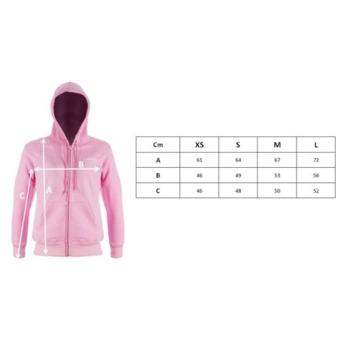 Bluza z kapturem Masters W 04477-03M