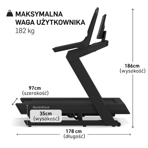 Bieżnia elektryczna Nordictrack X16 NTL29225