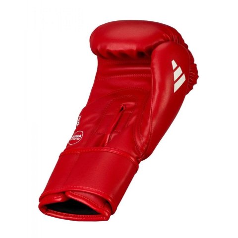 Rękawice bokserskie adidas Iba ze skóry syntetycznej ADIIBAG1C-czerwony