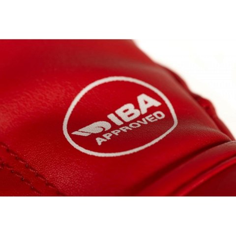Rękawice bokserskie adidas Iba ze skóry syntetycznej ADIIBAG1C-czerwony
