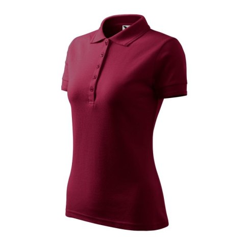 Koszulka polo damska Pique Polo (garnet) Koszulka polo damska Pique Polo (garnet)