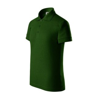 Koszulka polo dziecięca Pique Polo (zieleń butelkowa)