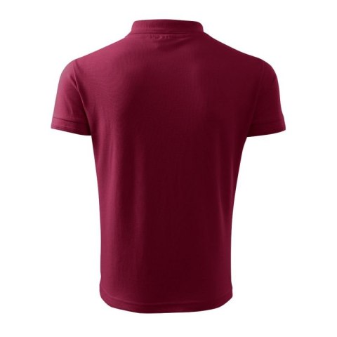 Koszulka polo męska Pique Polo (garnet) Koszulka polo męska Pique Polo (garnet)