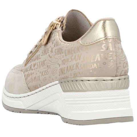 Sneakersy na koturnie Rieker W N4316 RKR760