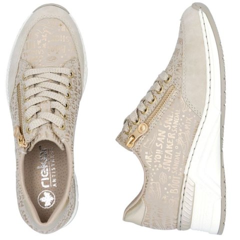 Sneakersy na koturnie Rieker W N4316 RKR760