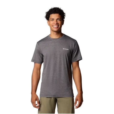 Columbia Kwick Hike Back Graphic SS Tee 2071754014 Czarne L