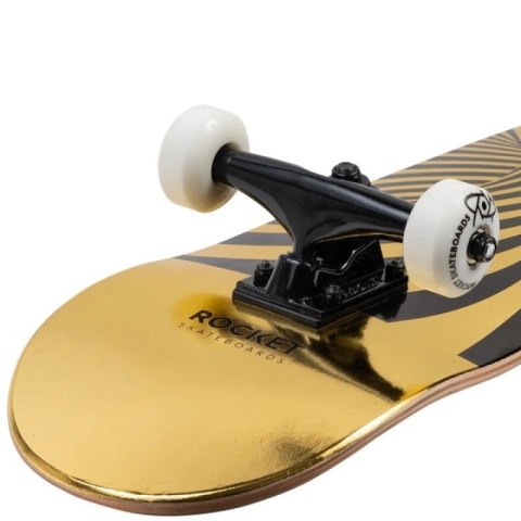 Deskorolka Rocket Twisted Foli Gold 7.5" RKT-COM-1555