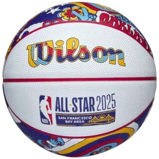 Piłka do koszykówki Wilson 2025 NBA All Star Mini Ball WZ3020201XB