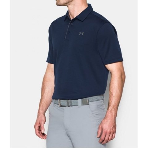 Koszulka treningowa Under Armour Tech Polo M 1290140-410 Koszulka treningowa Under Armour Tech Polo M 1290140-410