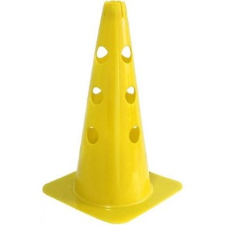 Pachołek z otworami 37,5 cm żółty
