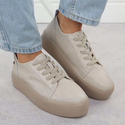 Półbuty sportowe creepersy Filippo W DP6116 PAW524B