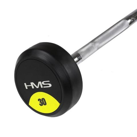 Sztanga/gryf łamany gumowany 30 kg HMS GSL-30