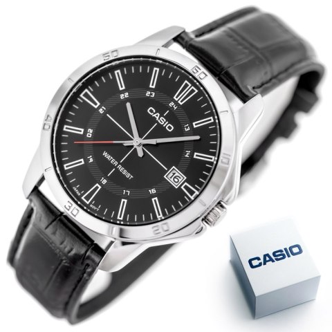 Zegarek Męski Casio MTP-V004L-1CUDF + BOX Zegarek Męski Casio MTP-V004L-1CUDF + BOX