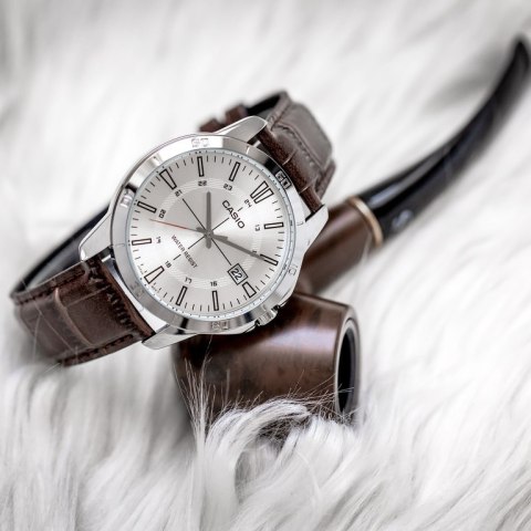 Zegarek Męski Casio MTP-V004L-7CUDF (zd251d) + BOX Zegarek Męski Casio MTP-V004L-7CUDF (zd251d) + BOX