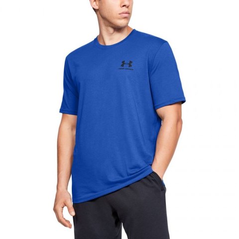 Koszulka Under Armour Sportstyle Left Chest SS M 1326799-486 Koszulka Under Armour Sportstyle Left Chest SS M 1326799-486