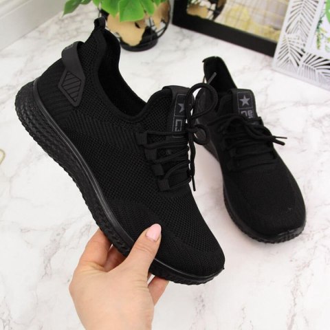 Buty sportowe NEWS W EVE268 czarne Buty sportowe NEWS W EVE268 czarne