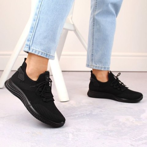 Buty sportowe NEWS W EVE268 czarne Buty sportowe NEWS W EVE268 czarne