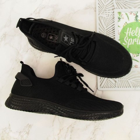 Buty sportowe NEWS W EVE268 czarne Buty sportowe NEWS W EVE268 czarne