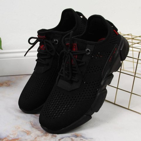 Buty sportowe tekstylne Big Star W JJ274273 czarne