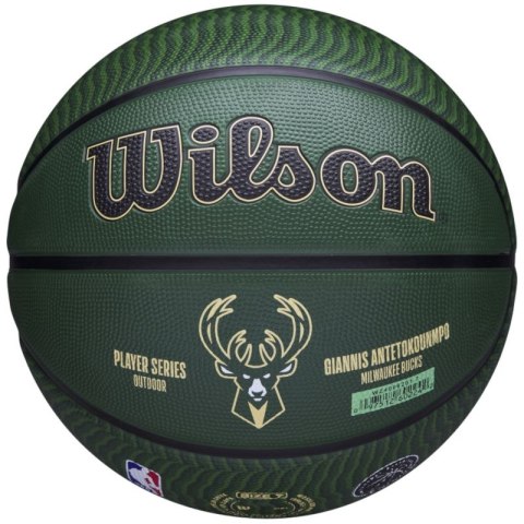 Piłka do koszykówki Wilson NBA Player Icon Giannis Antetokounmpo WZ4006201XB Piłka do koszykówki Wilson NBA Player Icon Giannis Antetokounmpo WZ4006201XB