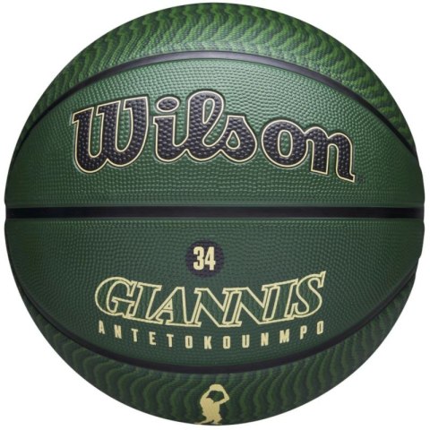 Piłka do koszykówki Wilson NBA Player Icon Giannis Antetokounmpo WZ4006201XB Piłka do koszykówki Wilson NBA Player Icon Giannis Antetokounmpo WZ4006201XB