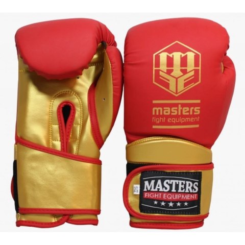 Rękawice bokserskie Masters RPU-COLOR/GOLD 10 oz 01439-0210