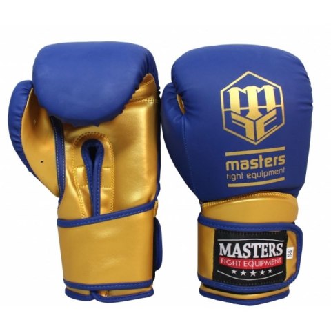 Rękawice bokserskie Masters RPU-COLOR/GOLD 10 oz 01439-0210