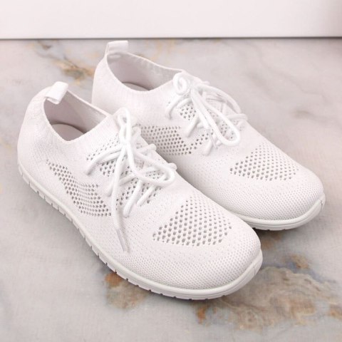 Buty sportowe slip on News W EVE211C białe