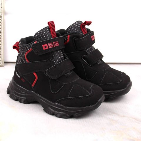 Buty sportowe wysokie Big Star Jr INT1883 czarne Buty sportowe wysokie Big Star Jr INT1883 czarne