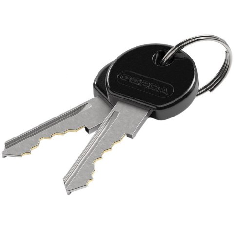 Zapięcie rowerowe Gerda linka, korpus okrągły, osłona klucza Flex 1200/10S OSFL012001006V2XP